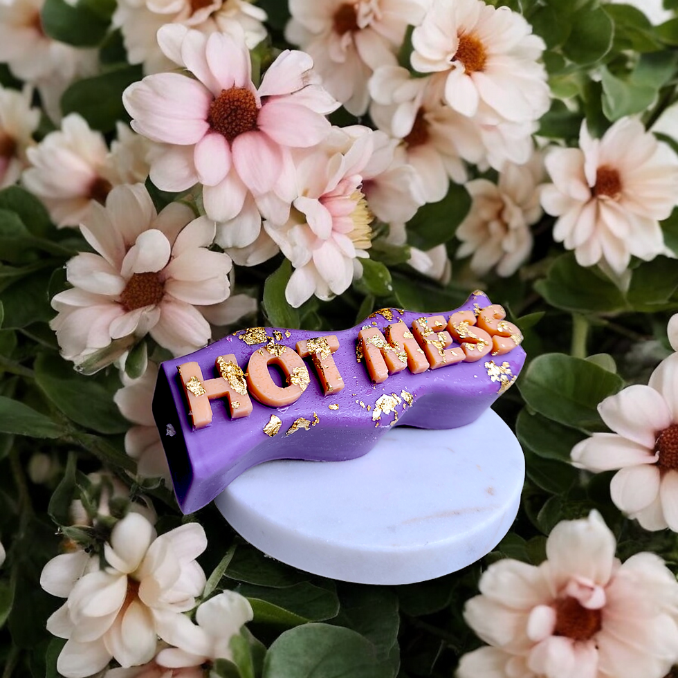 "Hot Mess" Rectangular Soy Wax Candle