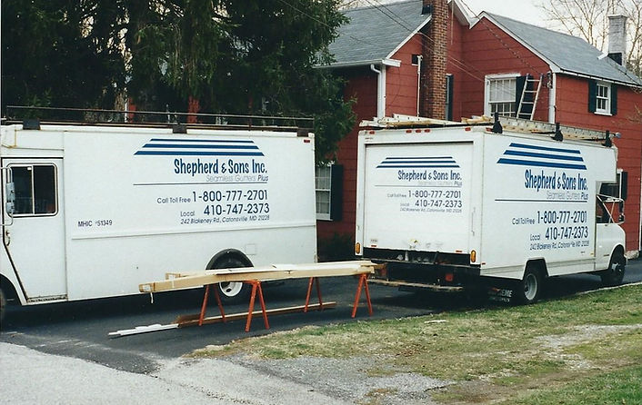 two shepherd and sons original work trucks