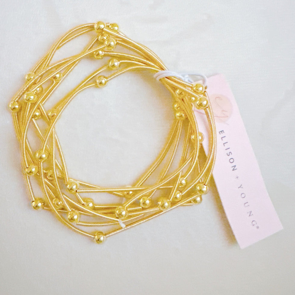 Thumbnail: Balls and Beads Stretch Bracelet Set of 8