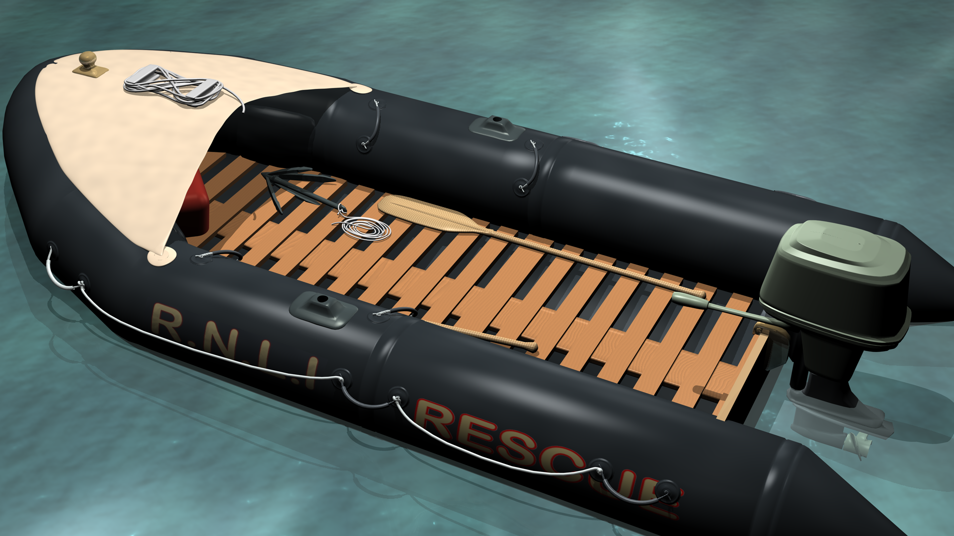 RNLI Dinghy