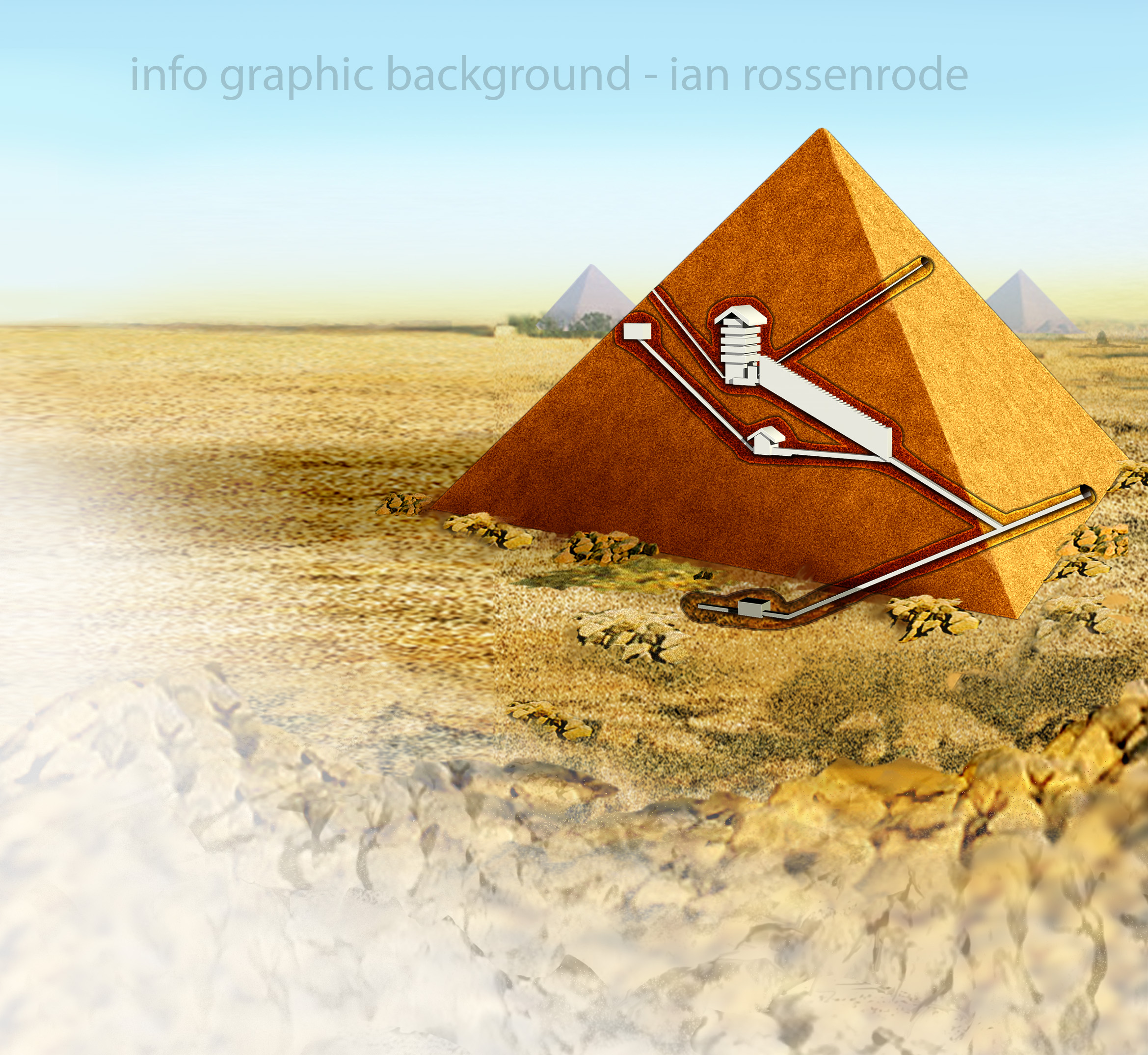 pyramid scene