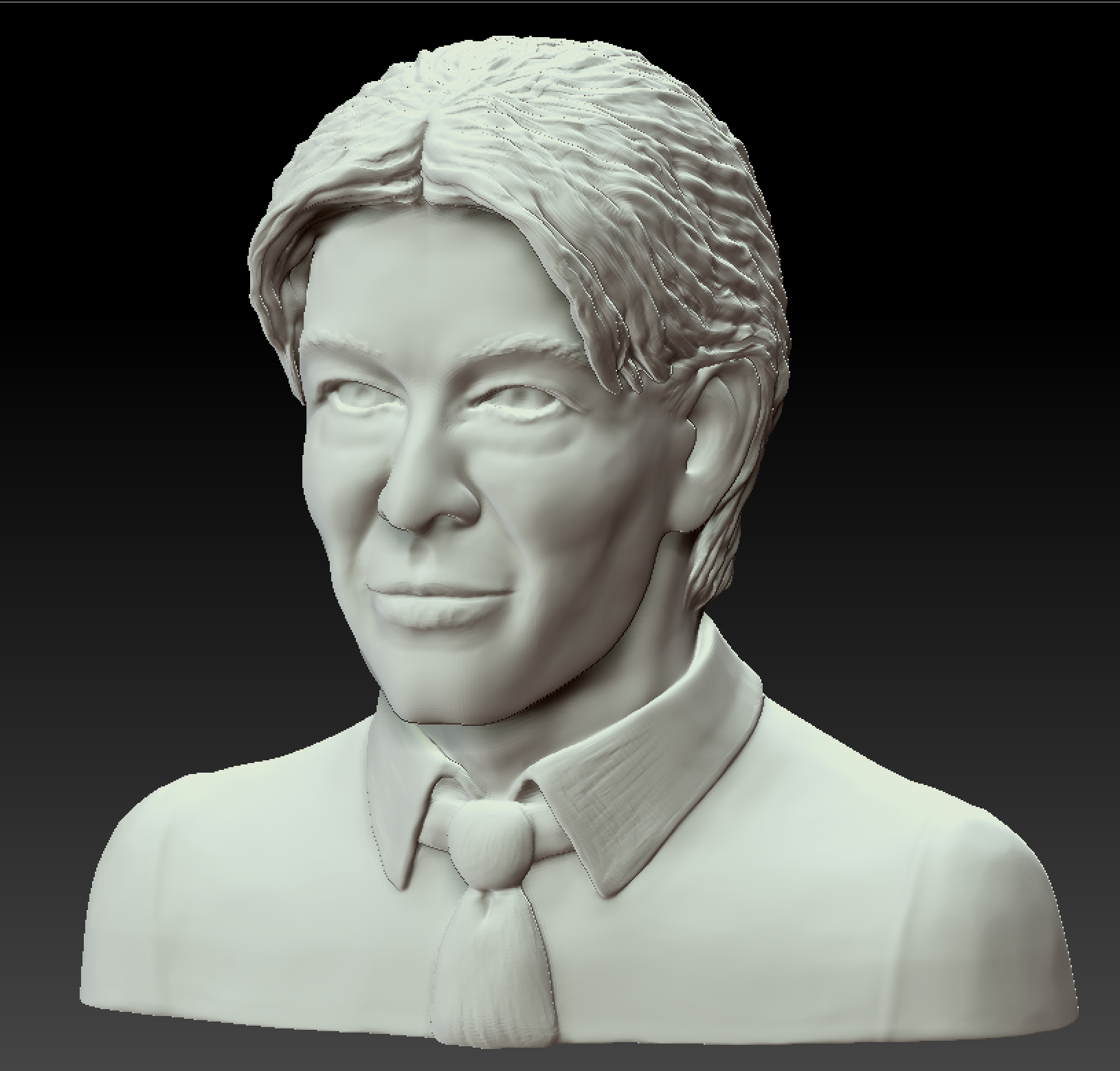 Bowie 3D ready for printing