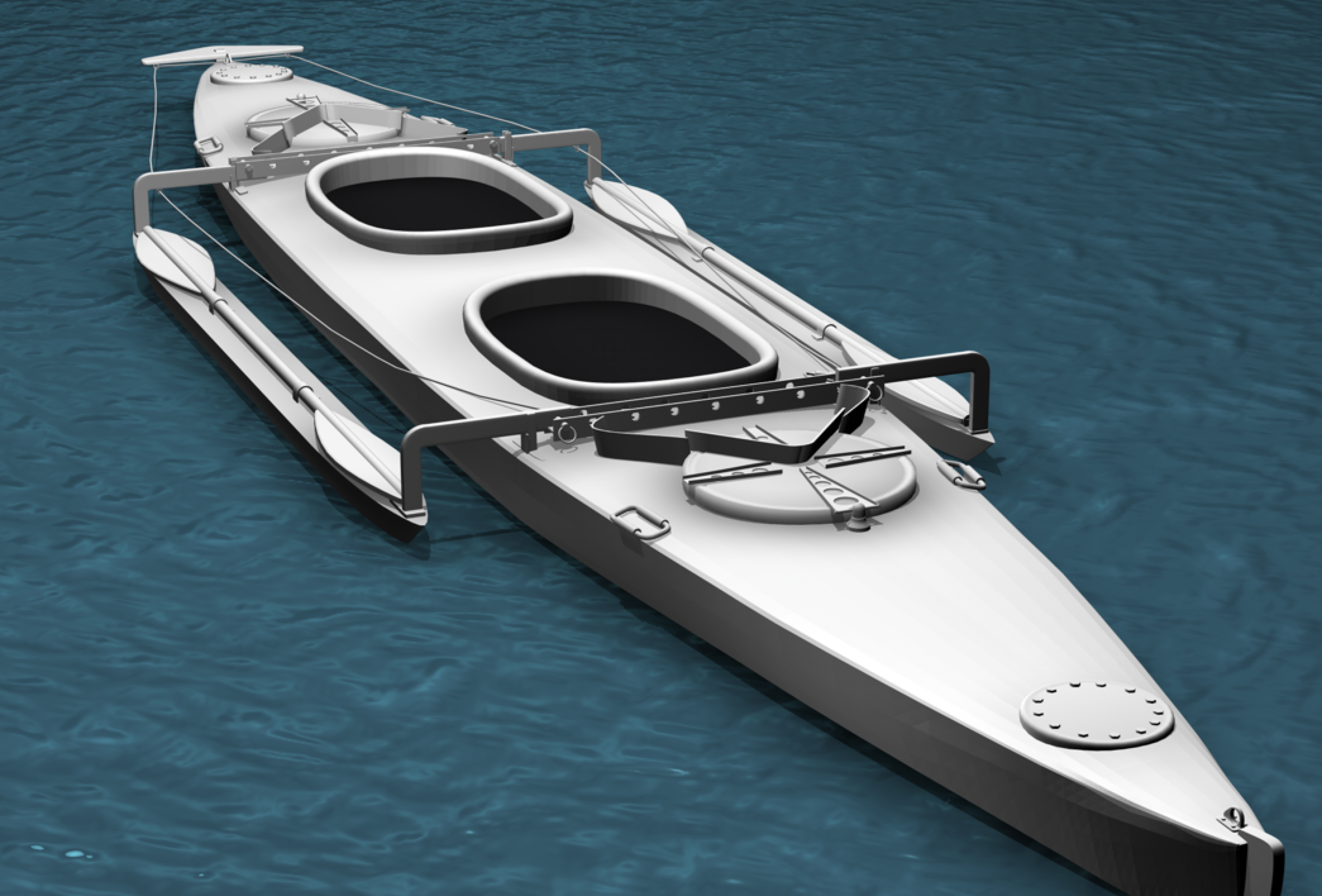 alloy canoe