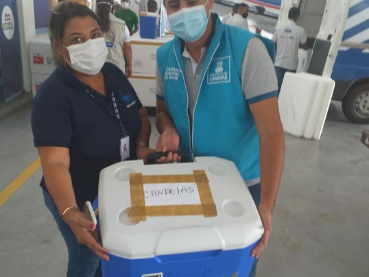 Candeias será a primeira cidade da Região Metropolitana a vacinar pessoas a partir de 69 anos 