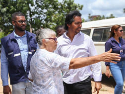 Prefeito inicia o ano fiscalizando obras do Mirante e da Avenida Wanderley Araújo Pinho
