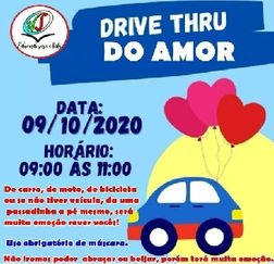 Escola Viver e Saber promoverá no proxímo dia 09/10 o 'Drive Thru do Amor'