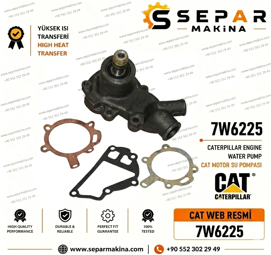 CAT MOTOR DEVİRDAİM SU POMPASI, 7W6225, 7W-6225
