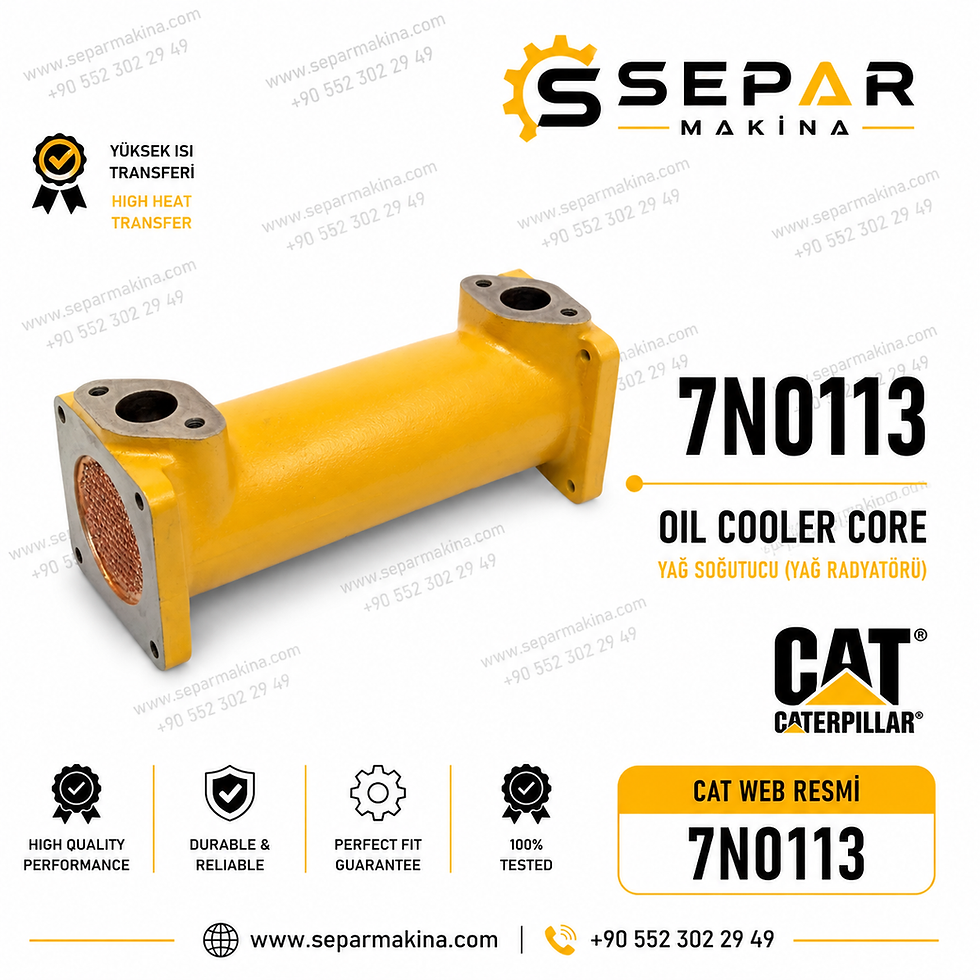 CAT ENGINE OİL COOLER, 7N0113, OR3507, 2M2319, 9M8041 - 725, 730, 730, 3176C,