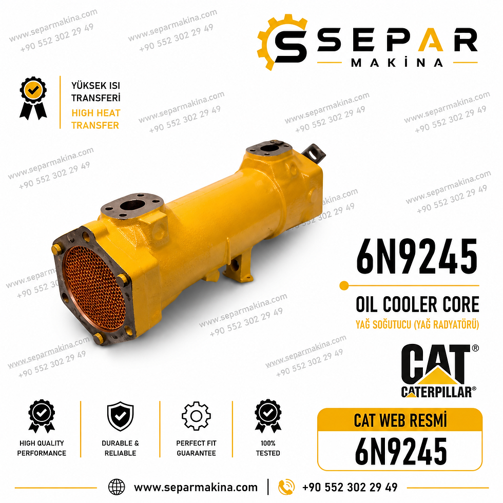 CAT MOTOR YAĞ SOĞUTUCUSU, 6N9245, 7W6459, OR3366, 7E4560, 7W6461, 8S3637