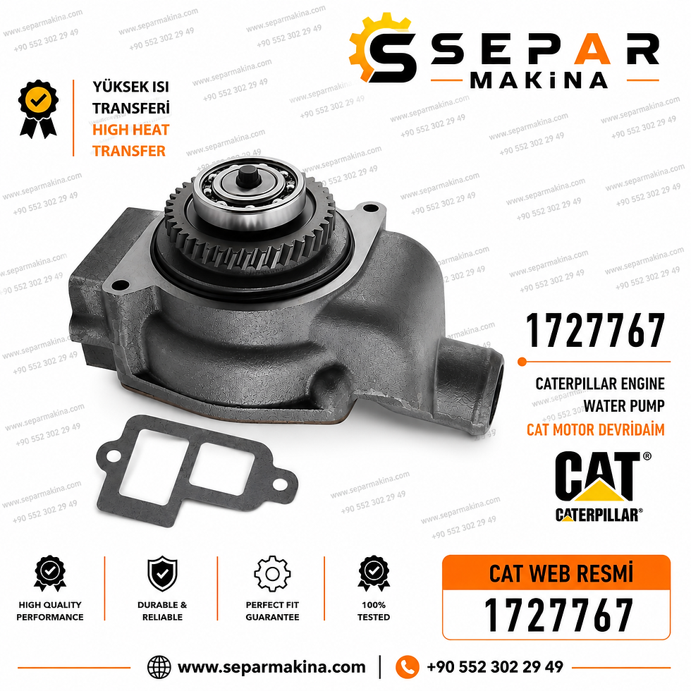 CAT MOTOR DEVİRDAİM SU POMPASI, 1727767, 1W3060, 2W8001, 7N5909