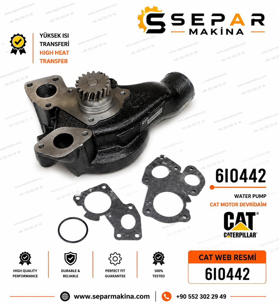 CAT MOTOR DEVİRDAİM SU POMPASI, 6I0442, 2915304, 0R4513,