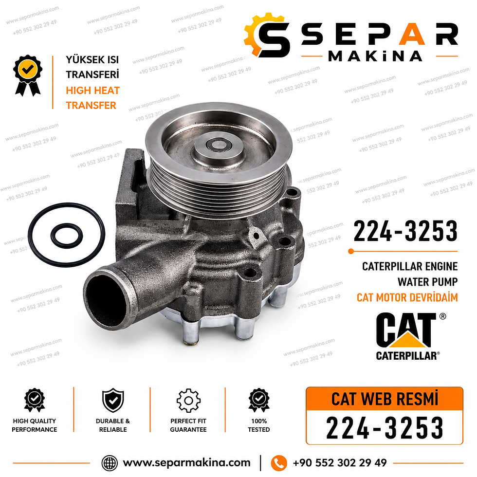 CATERPILLAR ENGINE WATER PUMP,224-3253, 2243253, 352-2125, 3522125