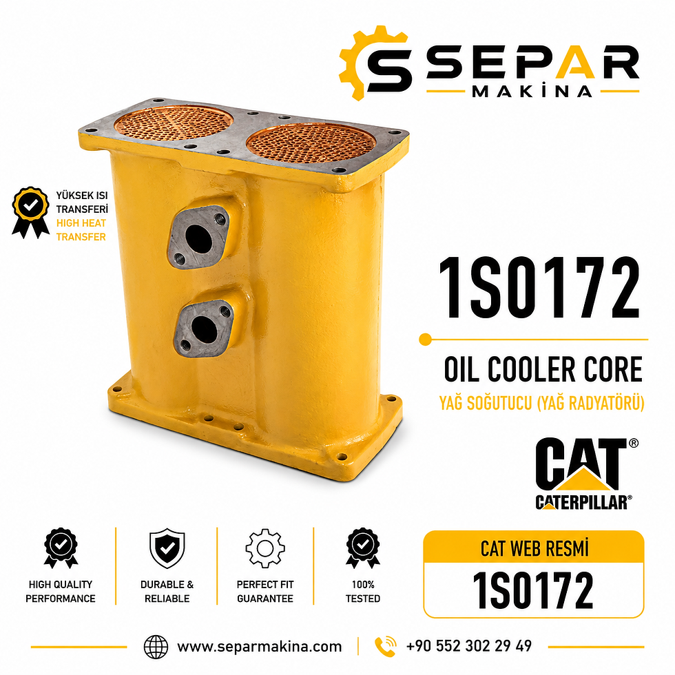 CAT ENGINE OİL COOLER, 1S0172, 5M6797, 7M5679 - D8, D8H