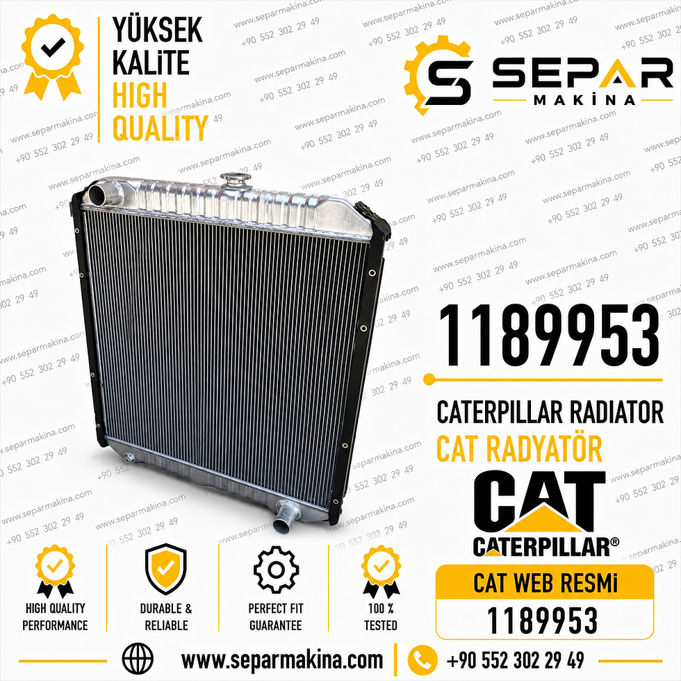 CATERPILLAR RADYATÖR, 1189953, 1843896, 320 B