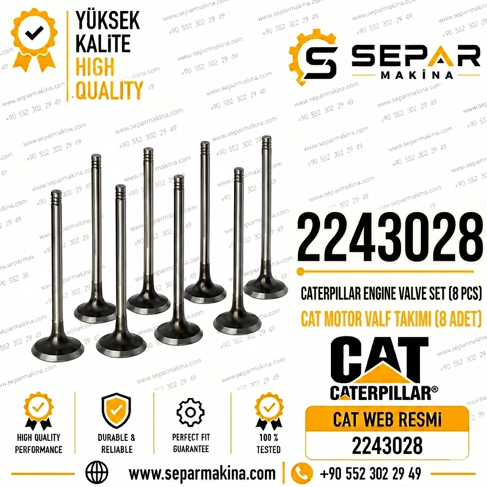 Intake Valve Caterpillar C13 Engine | 391956 / 2243028