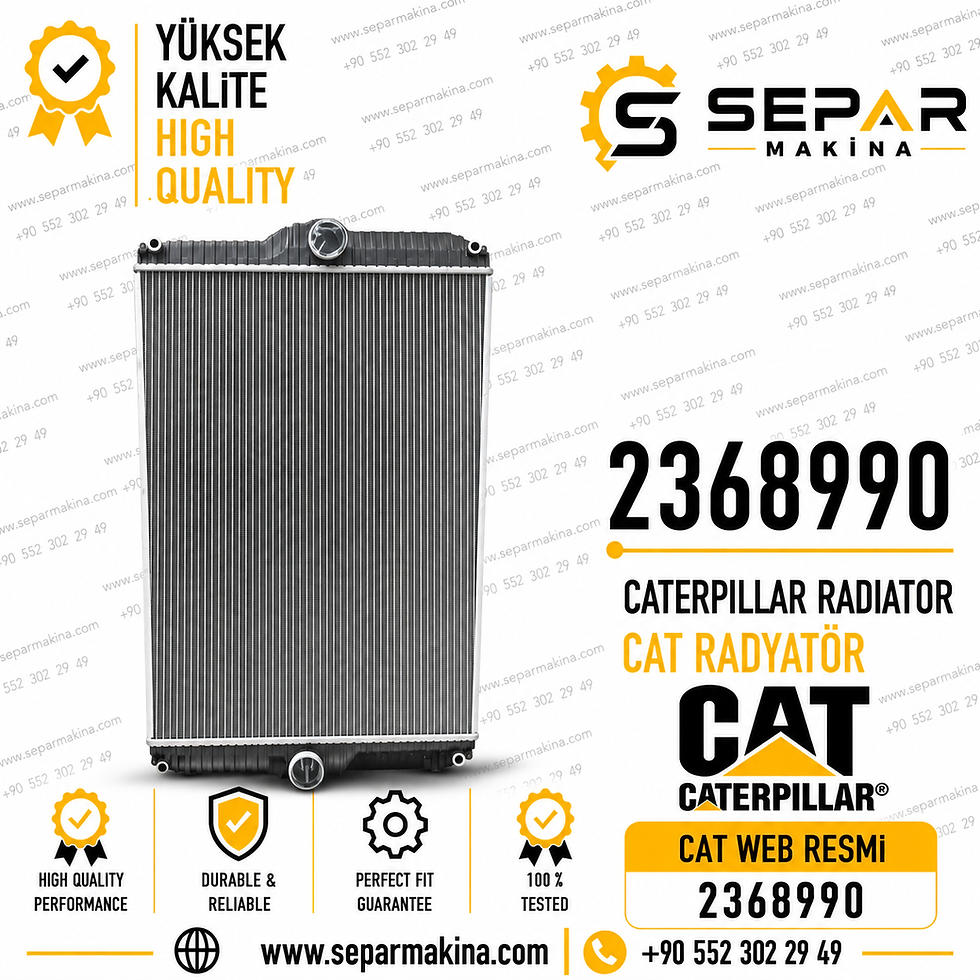 CATERPILLAR RADYATÖR, 2368990, 2565309, 966H, 972H, 980C