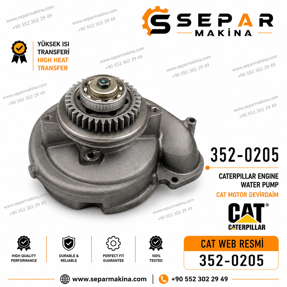 CAT MOTOR DEVİRDAİM POMPASI, 352-0205, 3520205, 10R-2129, 10R2129