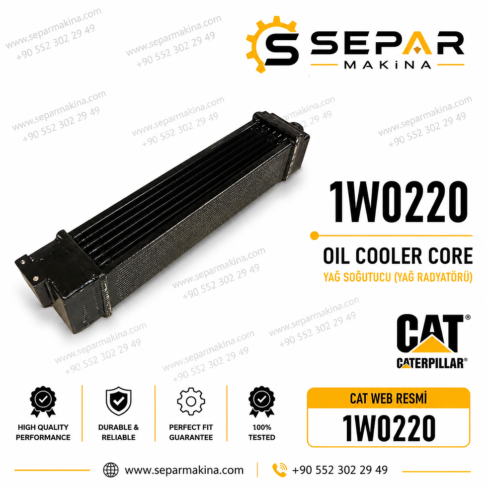 CAT ENGINE OİL COOLER, 1W0220, 4N5903, 2P1331, 7N9133, 8N4348