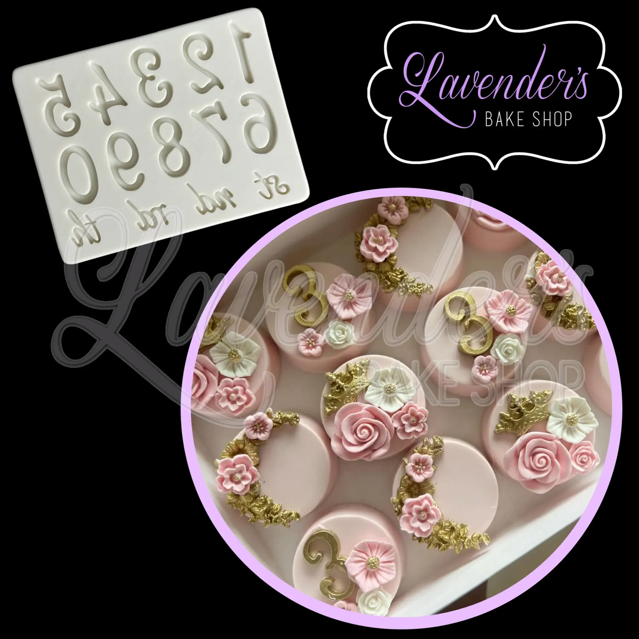 Personalized Numbers Mold