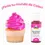 Thumbnail: ENCO Food Coloring Gel Bright Pink 1.41 oz