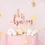 Thumbnail: CAKE TOPPER OH BABY ROSEGOLD