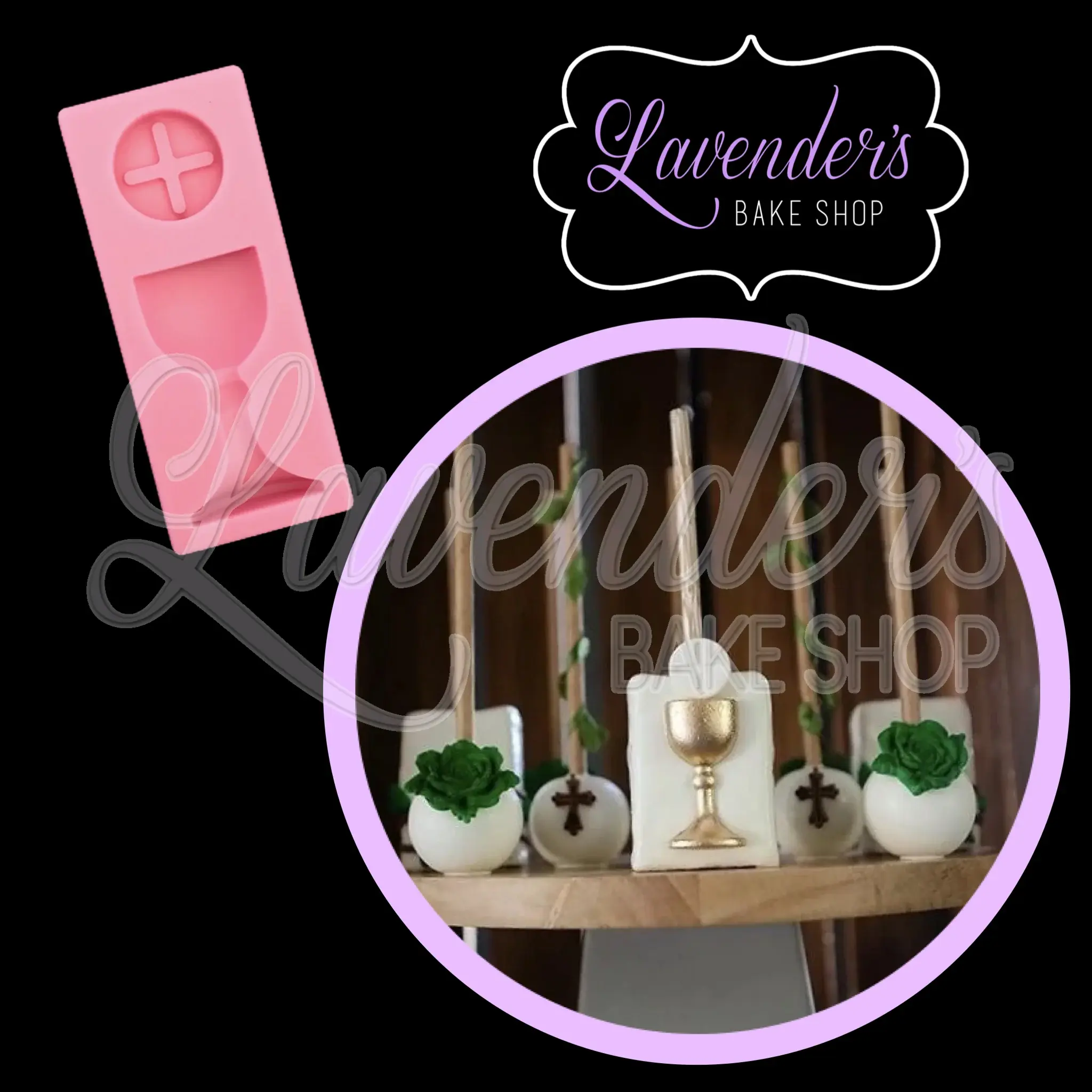 Chalice And Paten (Lavender's)