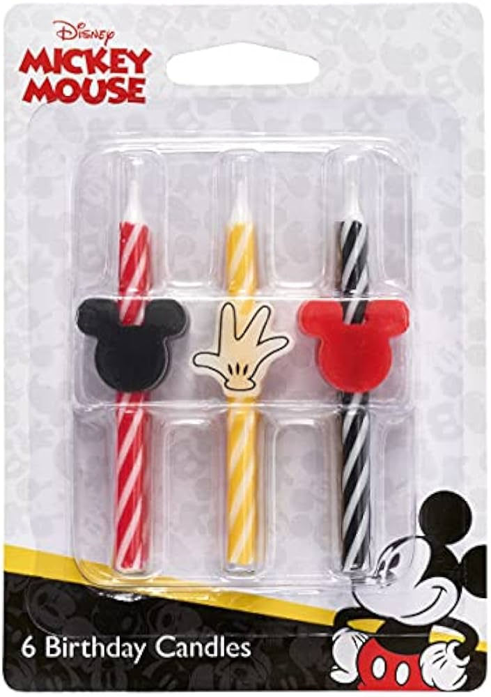 Mickey Mouse Candles