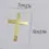 Thumbnail: Acrylic Cross Topper