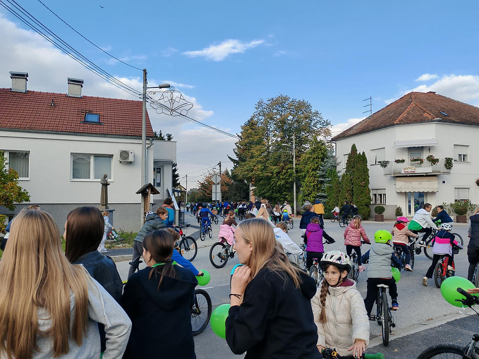 Učenici na biciklijadi