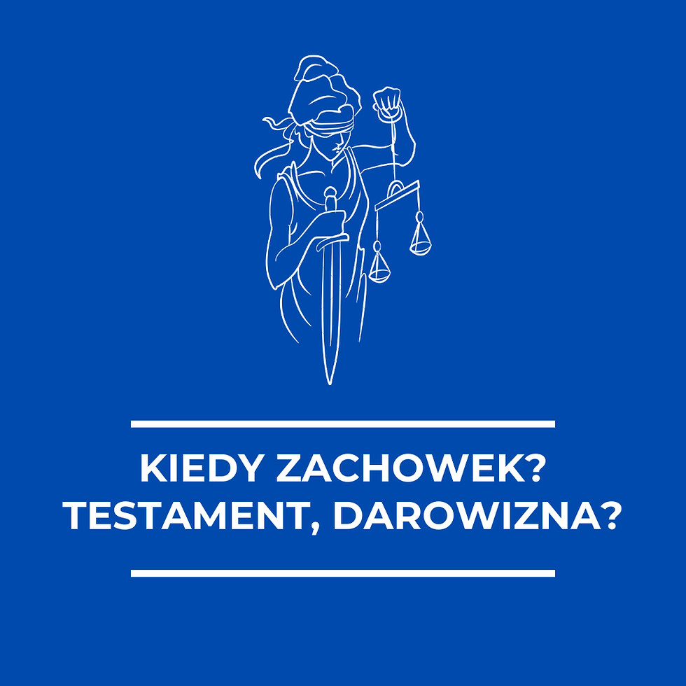 Zachowek po rodzicach w Kwidzynie – radca prawny z Kwidzyna wyjaśnia, komu przysługuje, ile wynosi i w jakim czasie można go dochodzić. Kancelaria prawna w Kwidzynie pomaga ustalić wysokość zachowku.