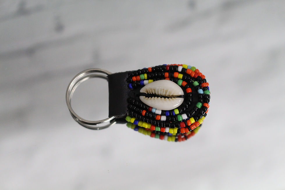 Thumbnail: Beaded Keyring