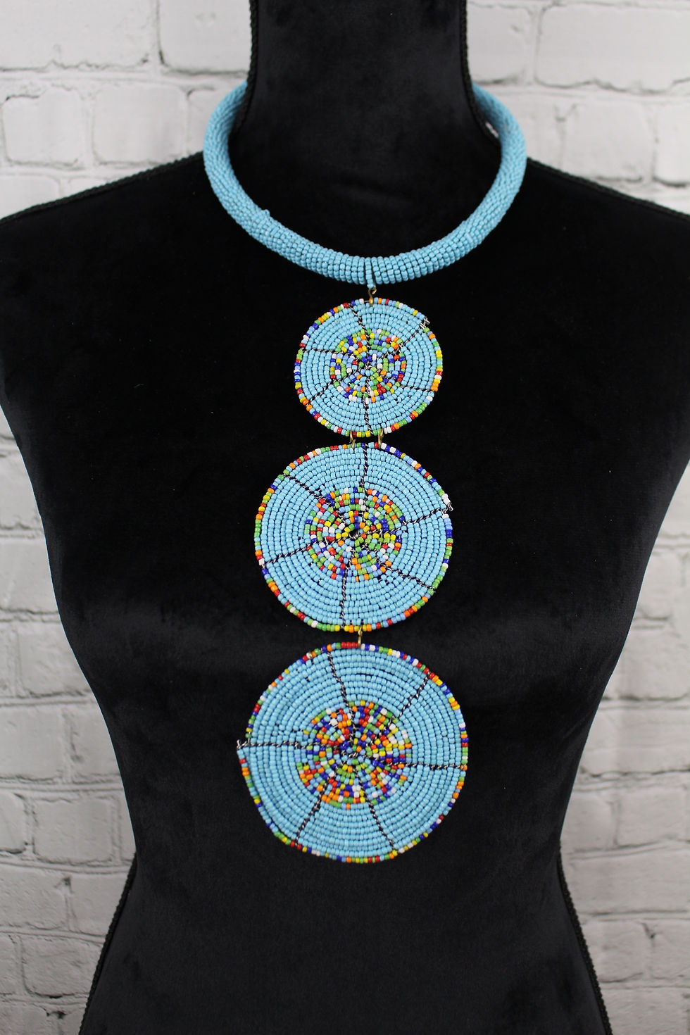 Thumbnail: Taitu (እቴጌ ጣይቱ) Beaded Necklace