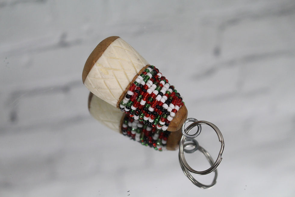 Thumbnail: Beaded Keyring