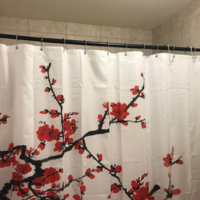 No-Drill Shower Rod Hack: Install a Matte Black Shower Rod in 3 steps!