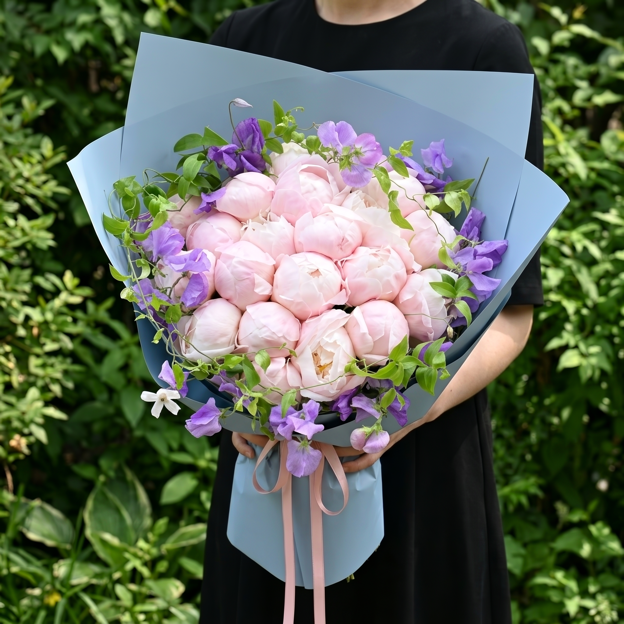 Blush floral design by Rose Garden