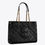 Thumbnail: Tory Burch Fleming Leather Soft Chain Tote -Black