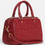 Thumbnail: Coach Mini Rowan Crossbody in Signature Leather with Top Handle - Red