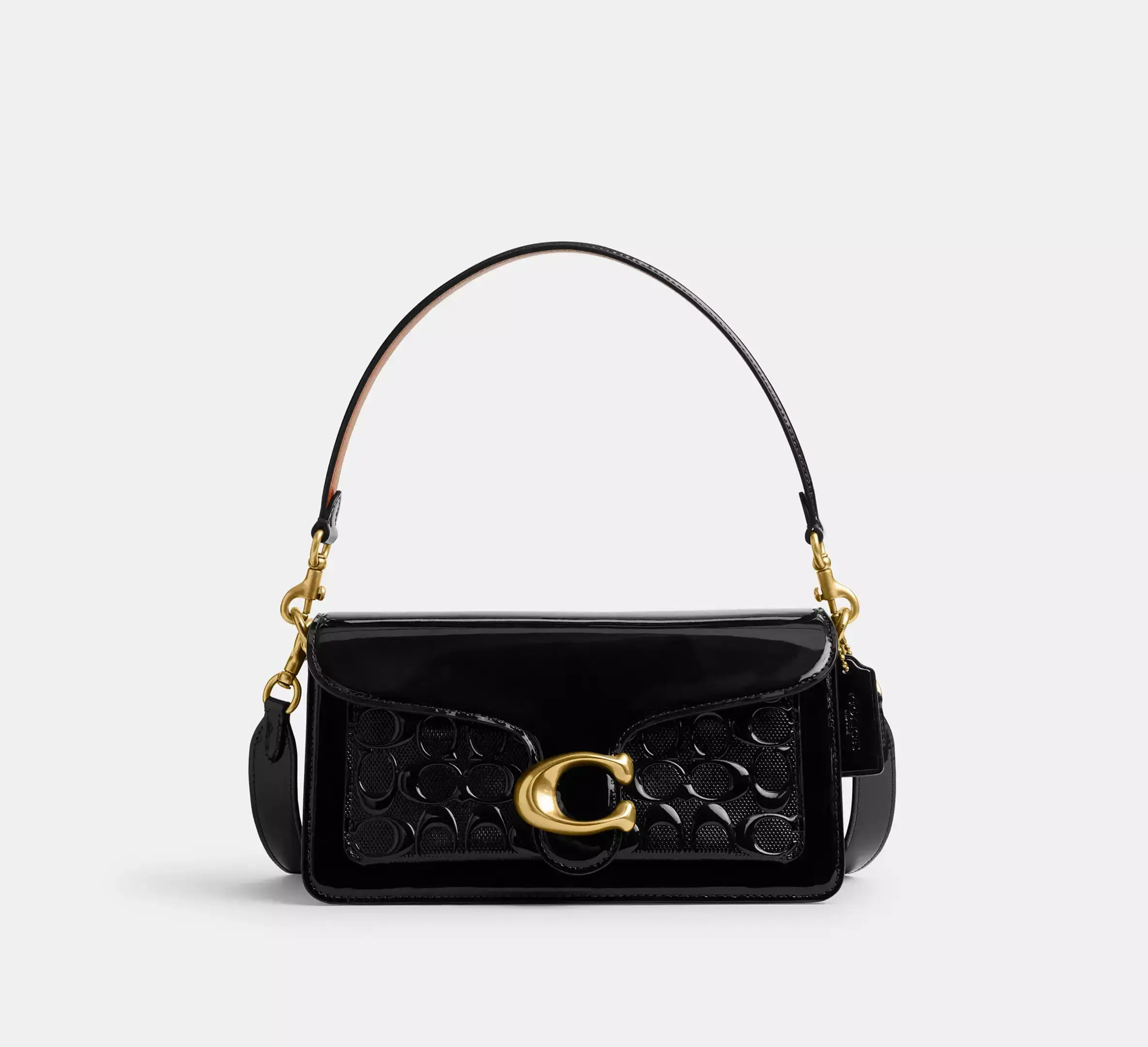 Coach Tabby Shoulder Bag 26 in Signature Leather - Black