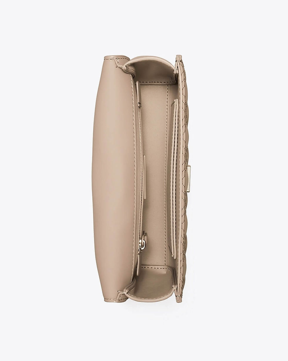 Thumbnail: Tory Burch Fleming Matte Small Convertible Shoulder Bag - Grey