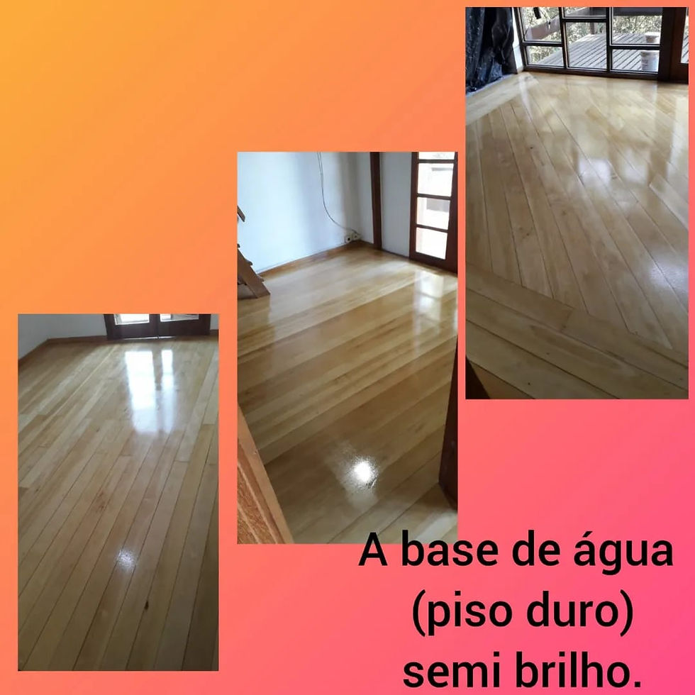 polimento a base água