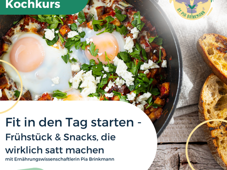 Kochkurs: Fit in den Tag - Dein Frühstücks-Upgrade