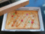 smartie salted caramel cooked