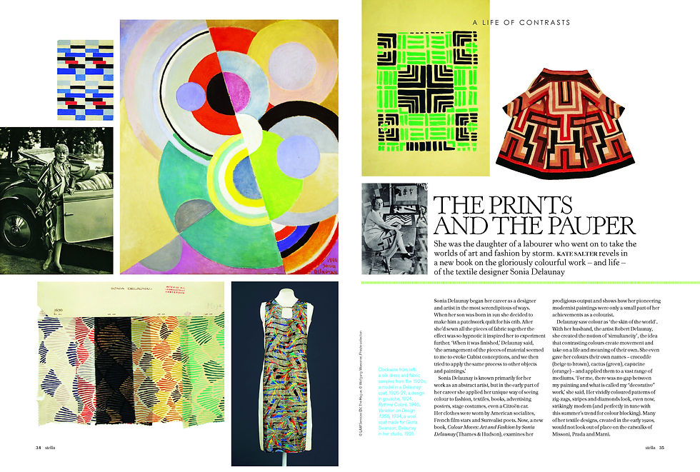 Sonia Delaunay, Stella Magazine