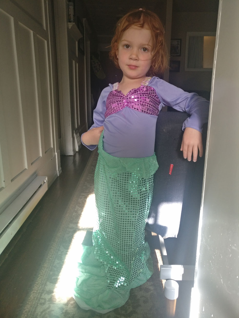 Playing mermaids