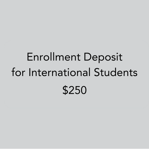 Enrollment Deposit (International Students) Virscend University