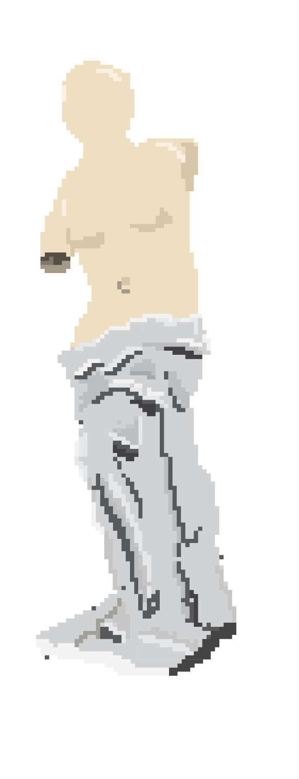 Venus Dough Milo by Alexpandros of Pantioch (based on Venus de Milo by Alexandros of Antioch)