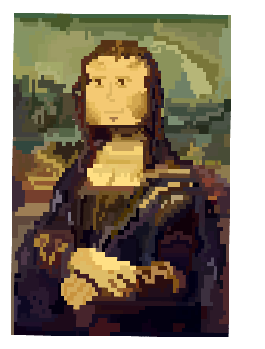 Mona Yeasta by Leonardough da Vinci (based on Mona Lisa by Leonardo da Vinci)