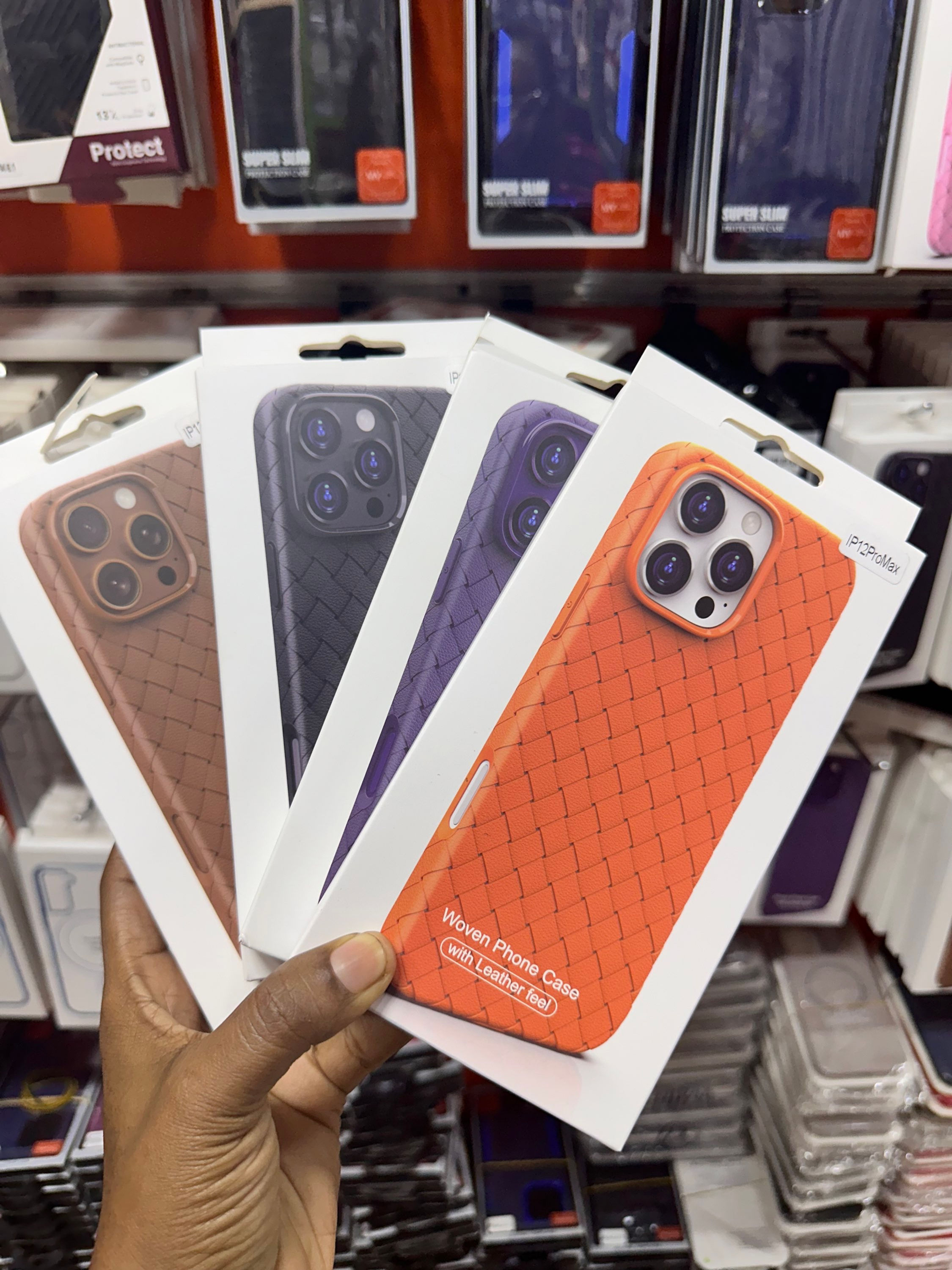 Woven phone case 