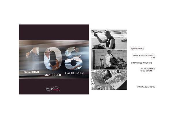 couverture CD DVD jaquette michel raji stan adler zoe redman
