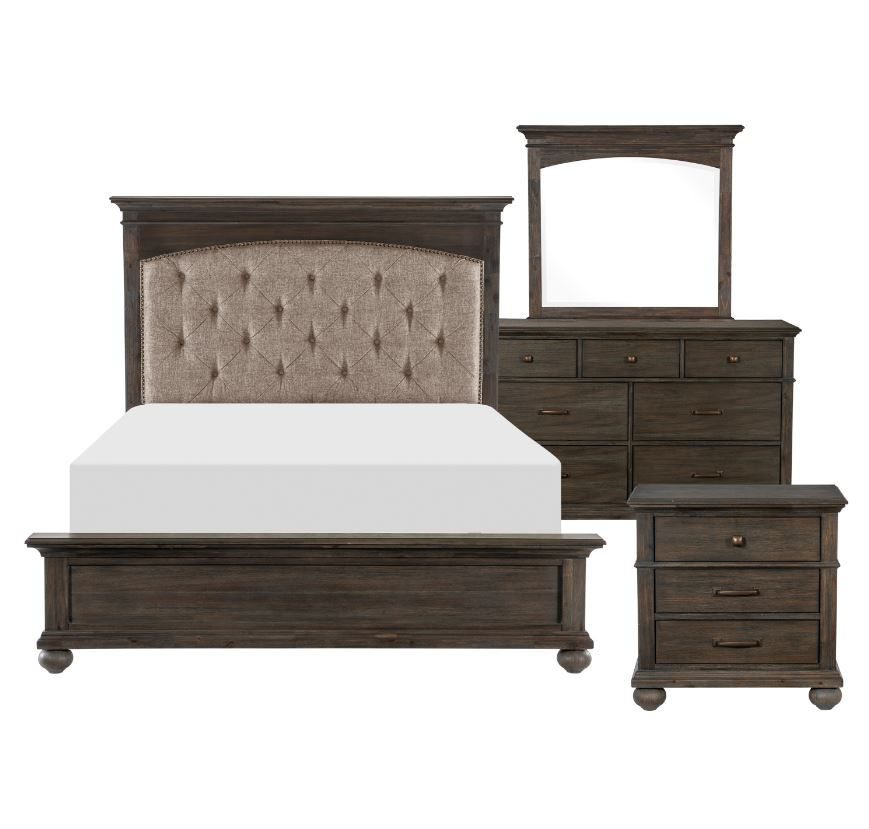 Travice 6 Pcs Queen Bedroom Set